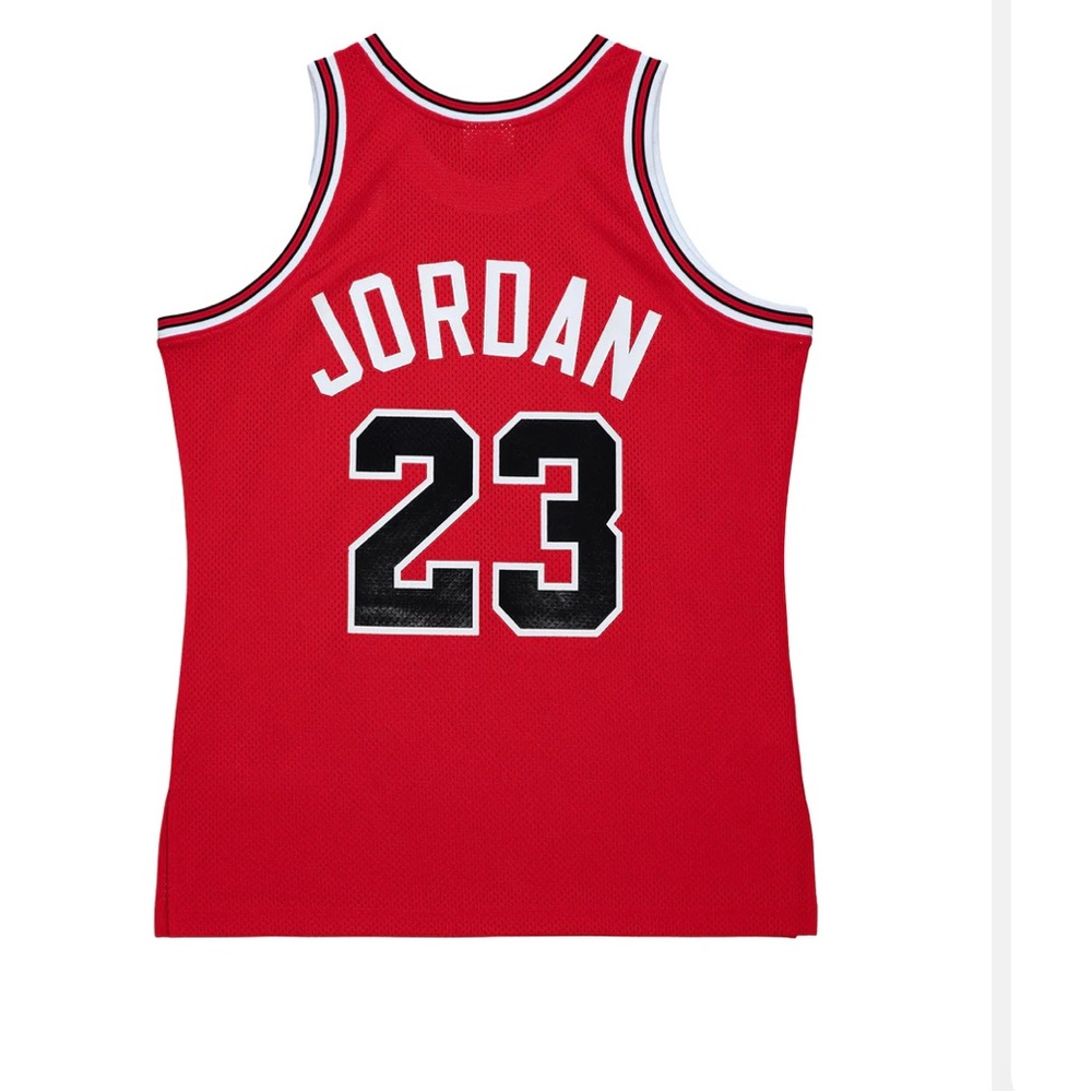 Red Jordan 23 Basketball Jersey